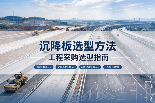 桐梓沉降板选择方法