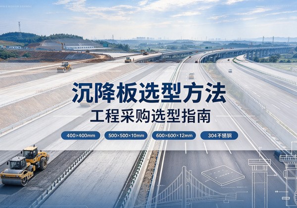 桐梓沉降板选择方法